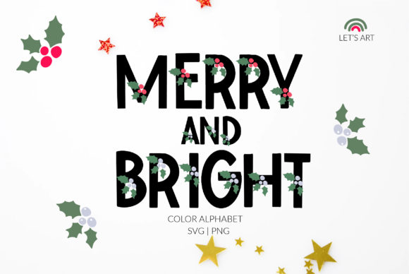 Christmas Alphabet Svg. Christmas ABC