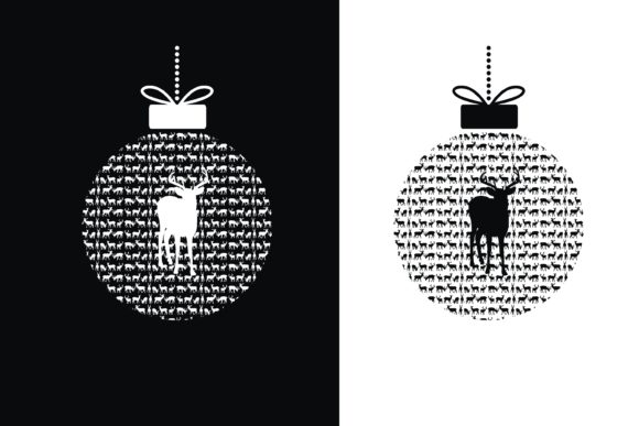 Christmas Best Craft Deer Illustration
