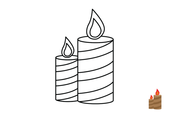 Christmas Candle Coloring Embroidery Design Review