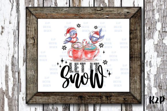 Christmas Cardinal Let s It Snow Illustrations