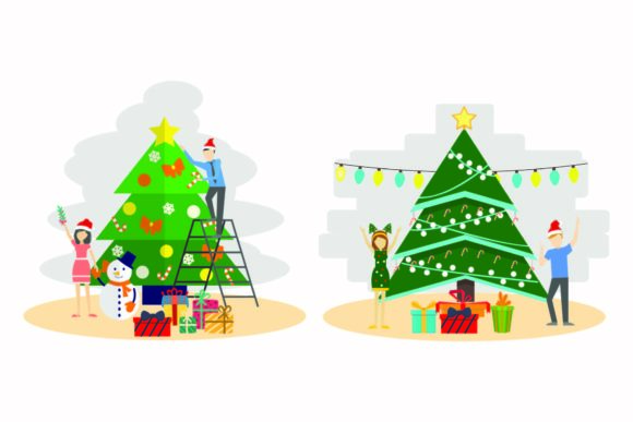 Christmas December Celebration Vectors