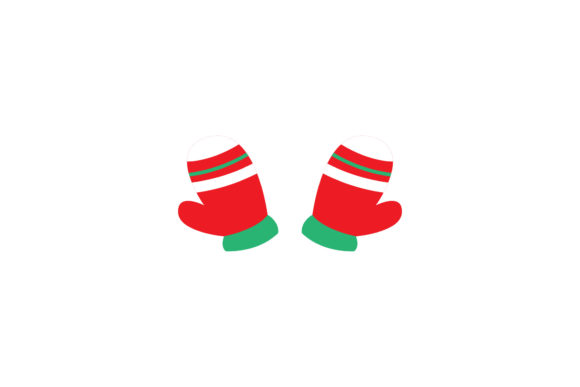 Christmas Gloves Illustrations