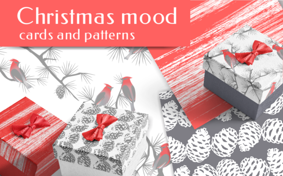 Christmas Mood Illustrations for Local Business Branding