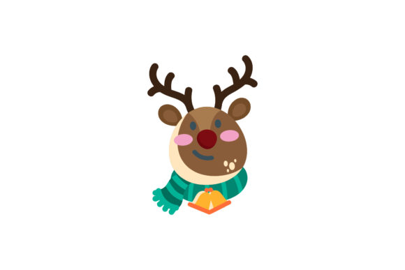 Christmas Reindeer Illustration