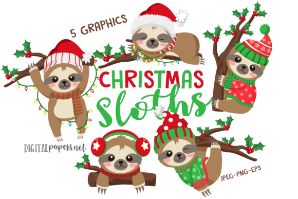 Christmas Sloths Embroidery Design Review