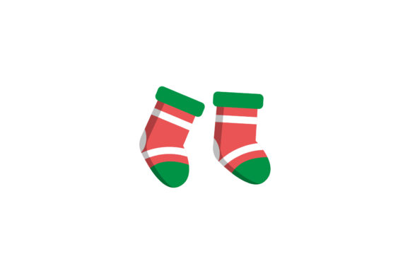 Christmas Stocking Assets Vector