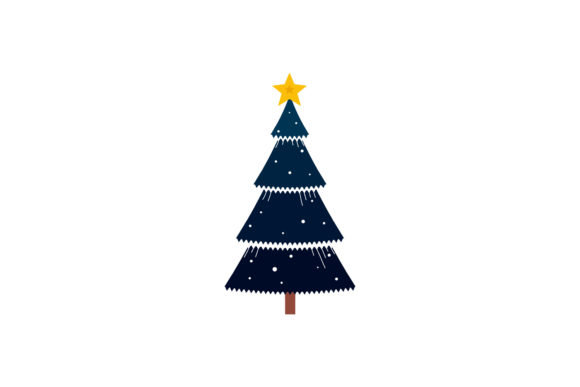 Christmas Tree Asset Design Vector