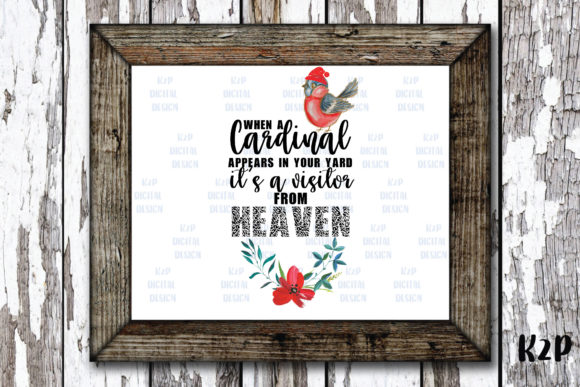 Sublimation Christmas Cardinal Clipart for Crafting